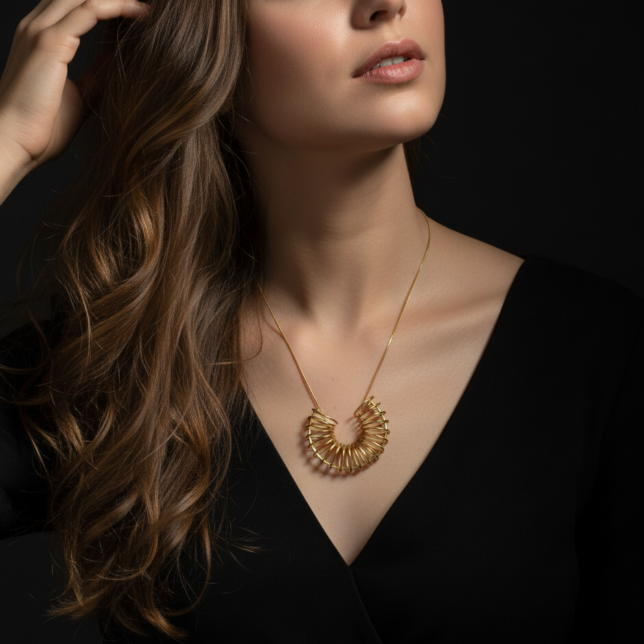 JewelMaze Demi Fine Anti Tarnish Necklace