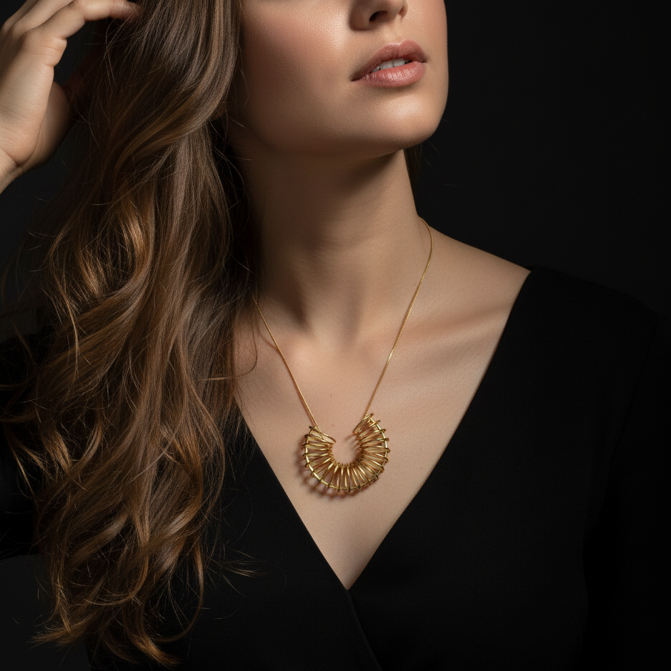 JewelMaze Demi Fine Anti Tarnish Necklace