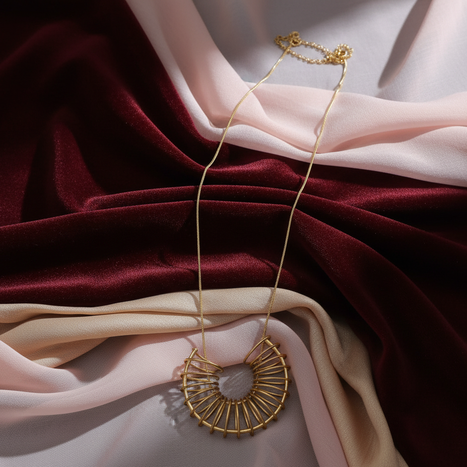 JewelMaze Demi Fine Anti Tarnish Necklace