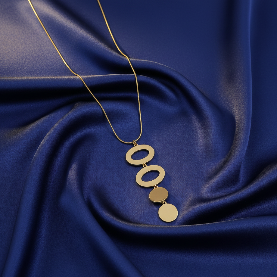 JewelMaze Demi Fine Anti Tarnish Necklace