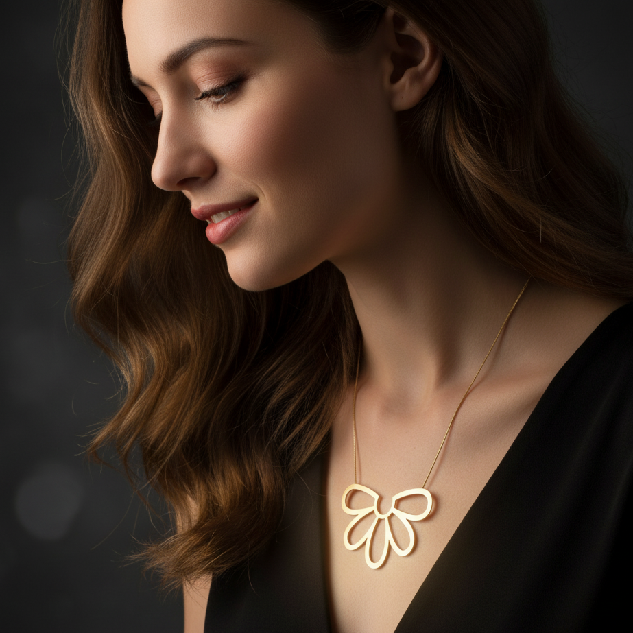 JewelMaze Demi Fine Anti Tarnish Necklace