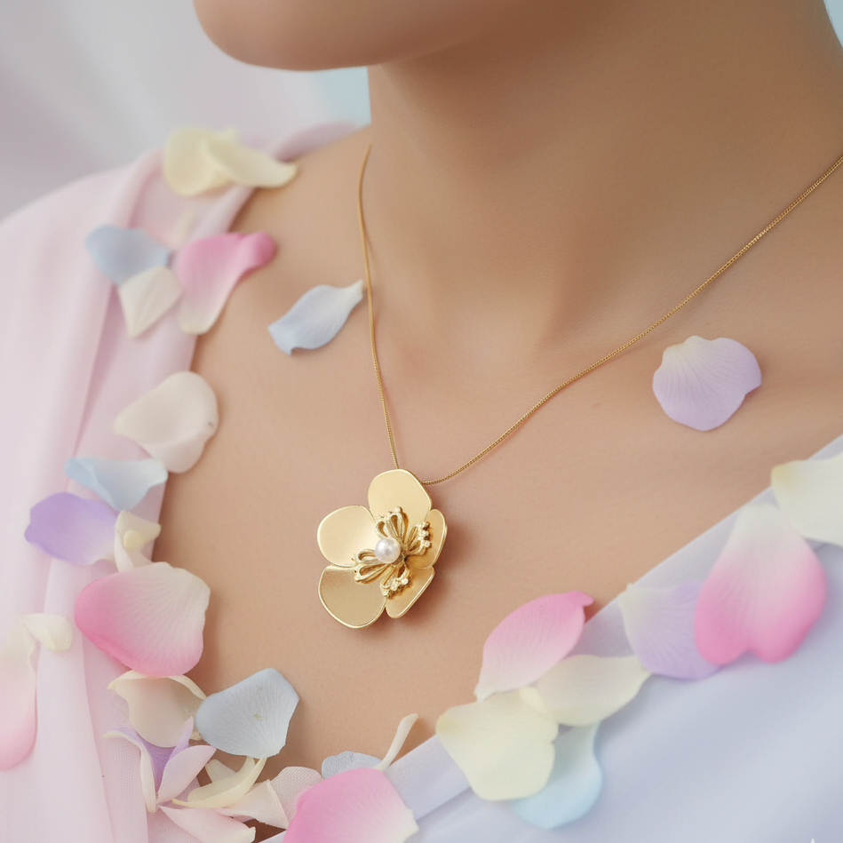 JewelMaze Demi Fine Anti Tarnish Necklace