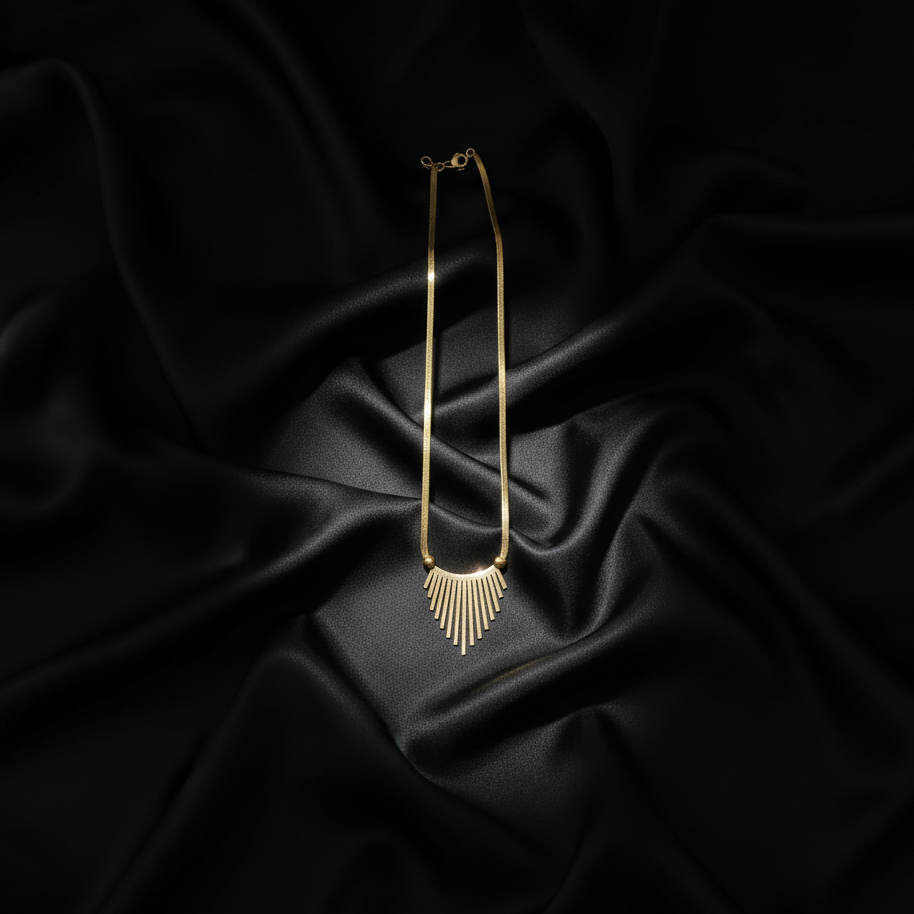 JewelMaze Demi Fine Anti Tarnish Necklace