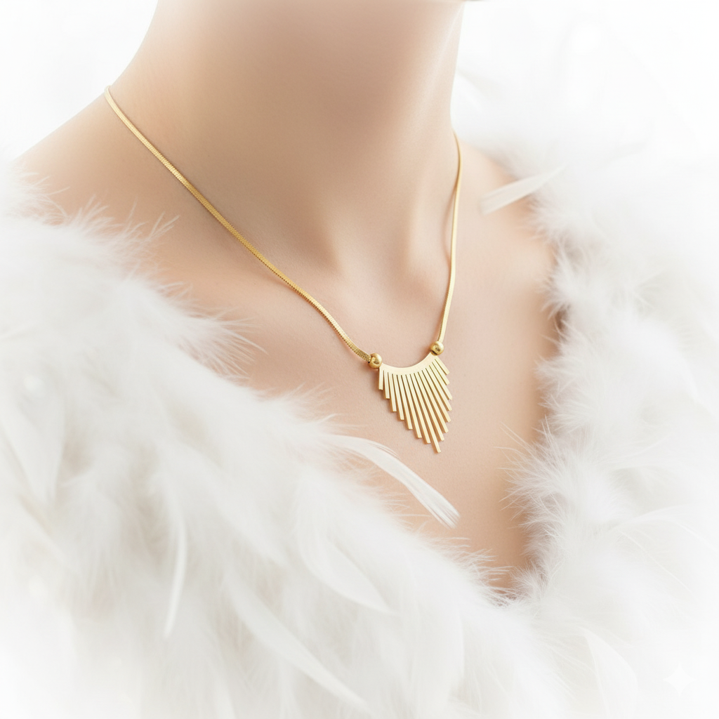 JewelMaze Demi Fine Anti Tarnish Necklace