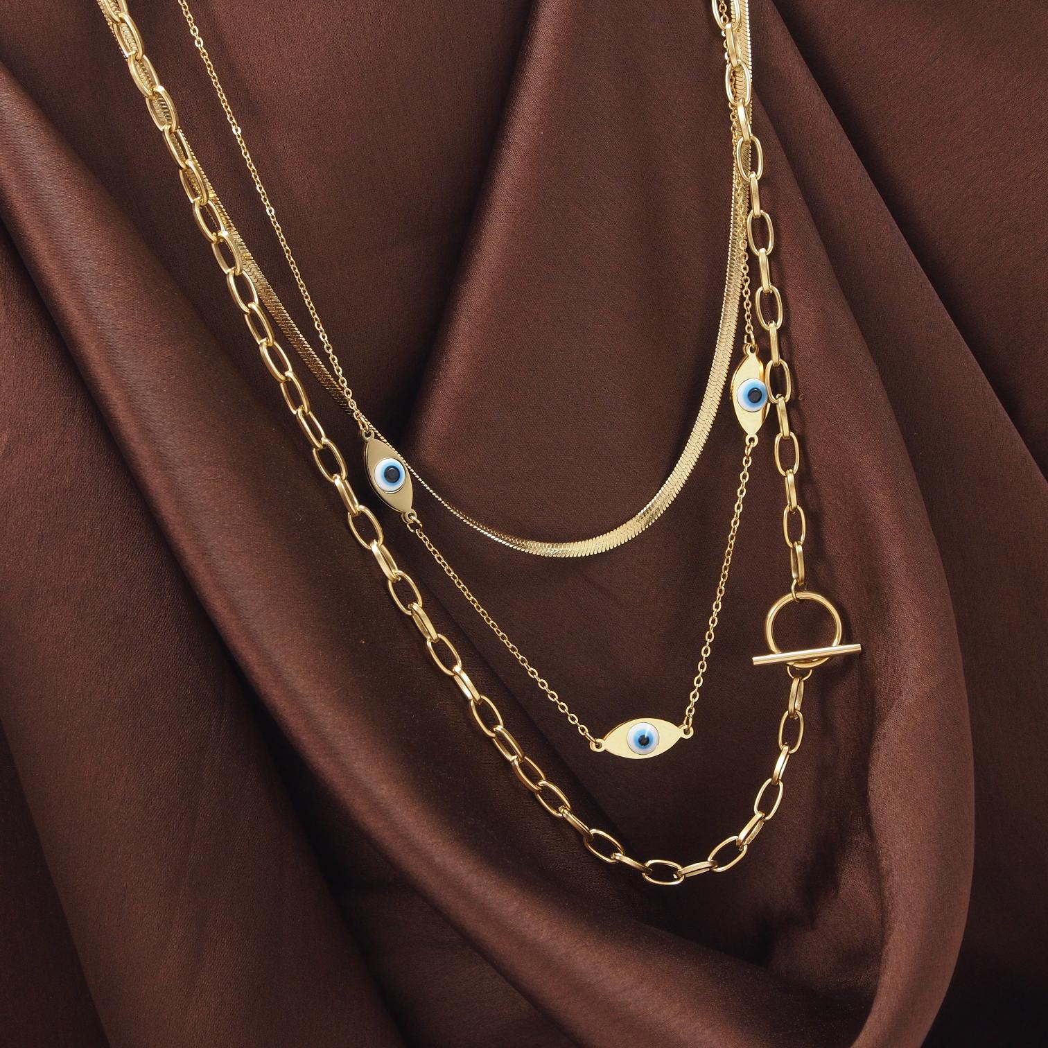 JewelMaze Demi Fine Anti Tarnish Necklace