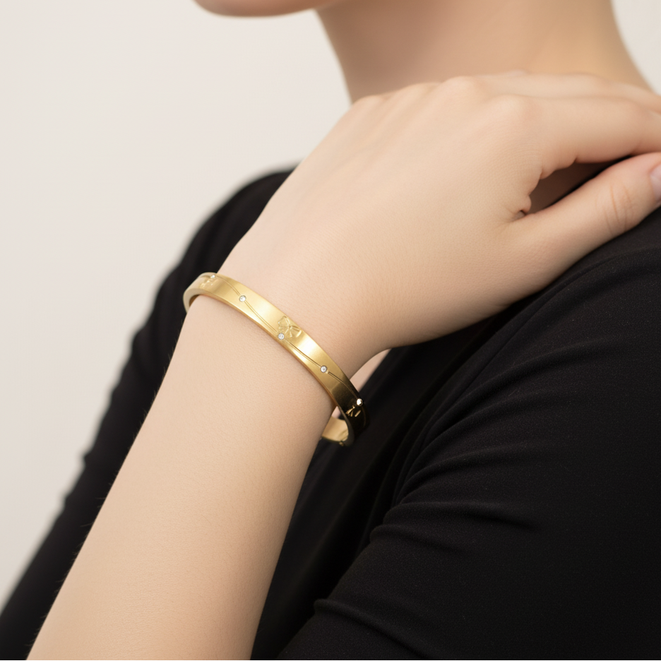 JewelMaze Demi Fine Anti Tarnish kada