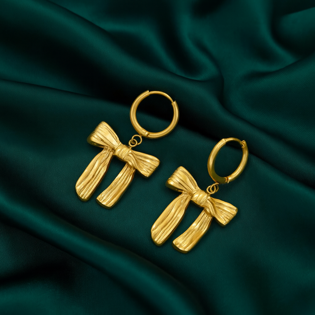 JewelMaze Demi Fine Anti Tarnish Dangler Earrings