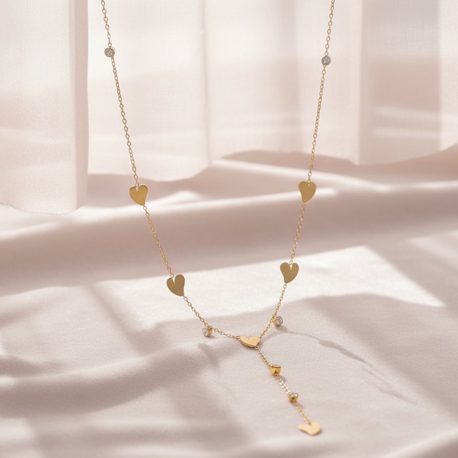 JewelMaze Demi Fine Anti Tarnish Necklace