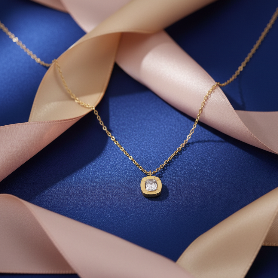 JewelMaze Demi Fine Anti Tarnish Necklace