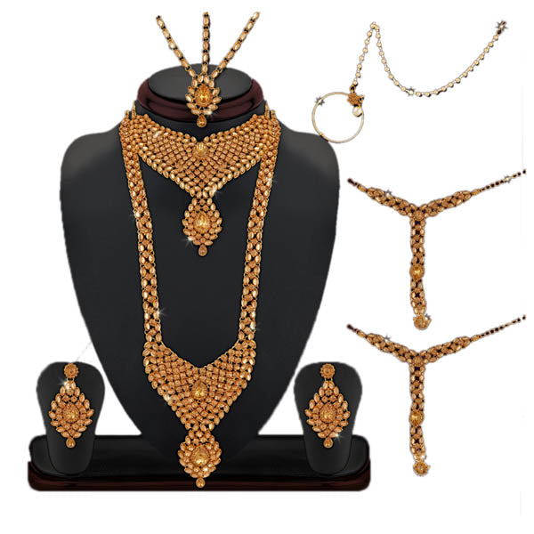 14Fashion Gold Plated Bridal Jewellery Set