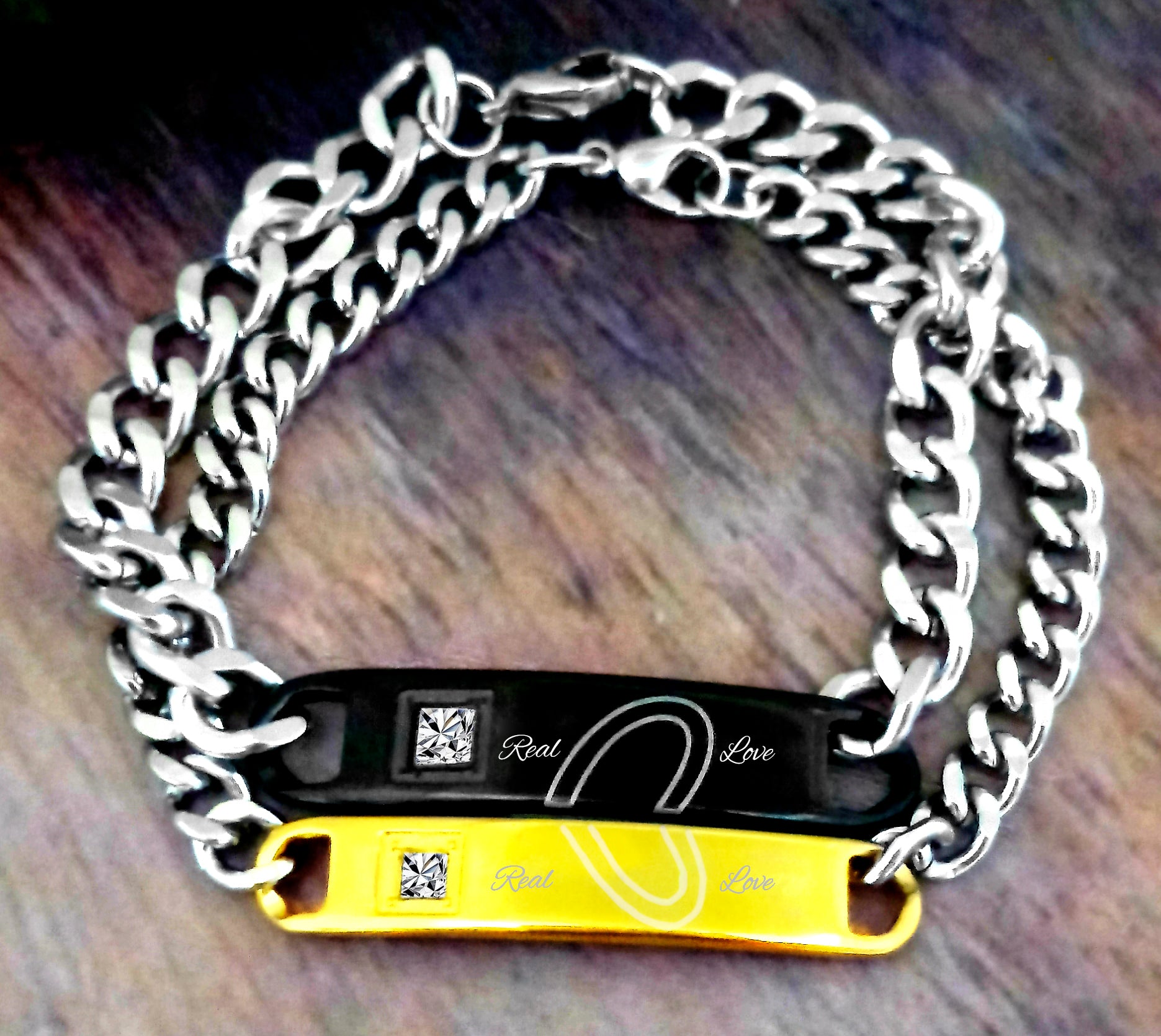 Urbana Rhodium Plated Bracelet Combo Of Never Ending Love - 1004305