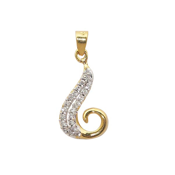 Regina Gold Plated AD Pendant