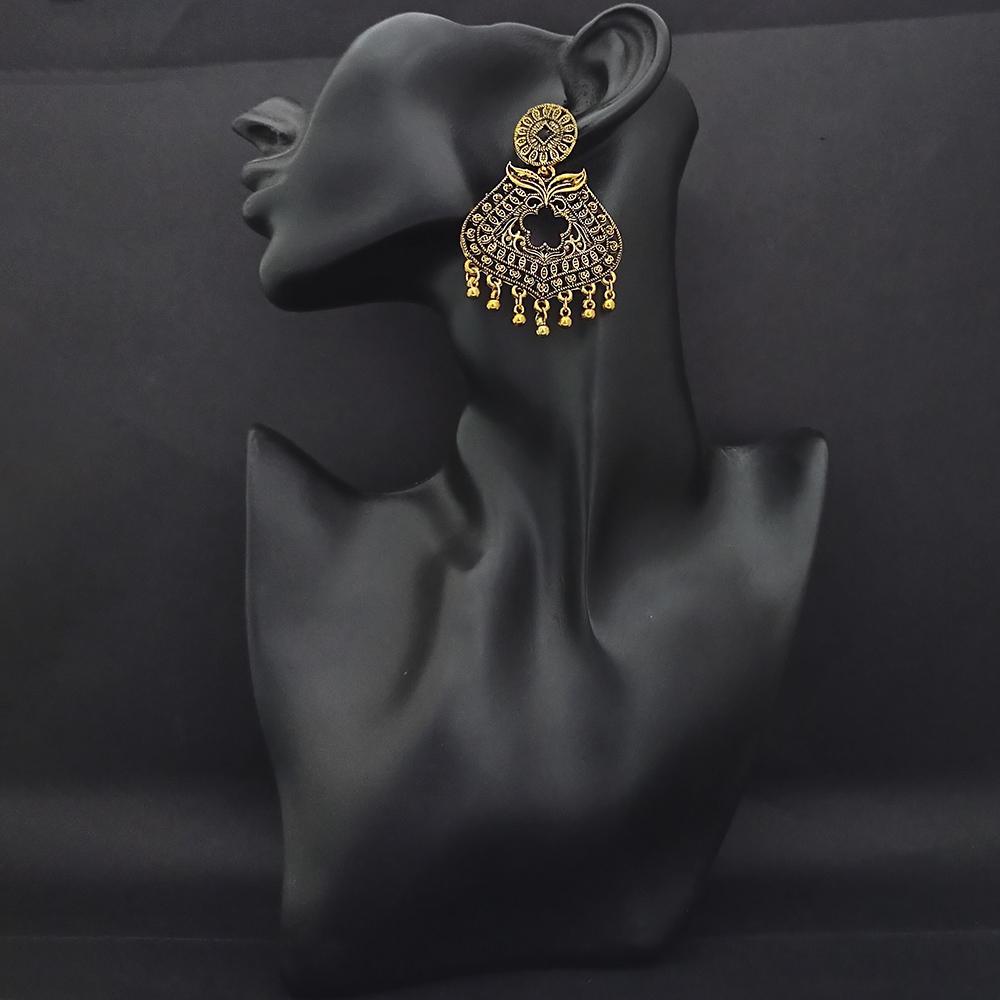 Woma Gold Plated Dangler Earrings  - 1318397