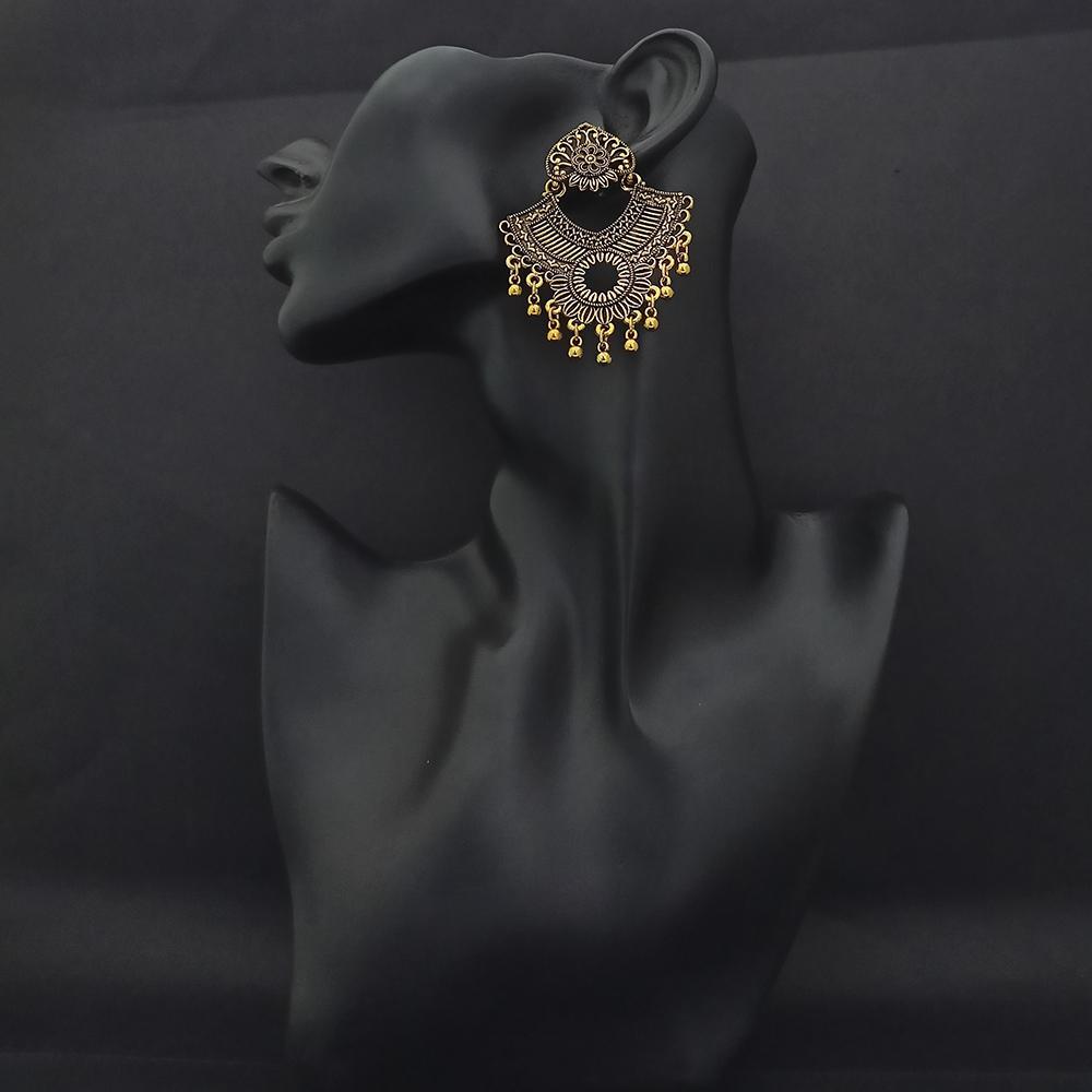 Woma Gold Plated Dangler Earrings  - 1318399