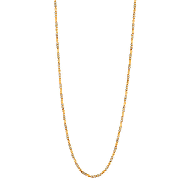Umiyaji Gold Plated Stone Chain