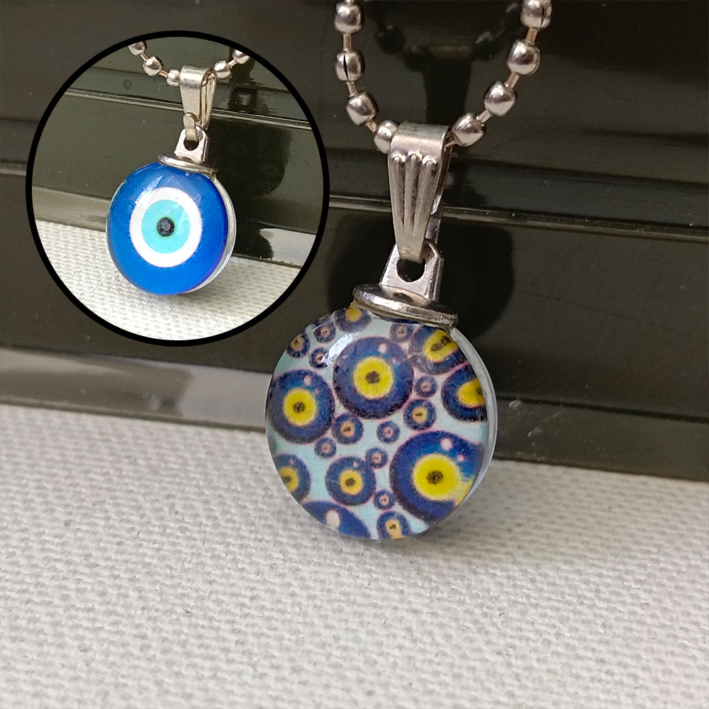 JewelMaze Evil Eye Chain Pendant