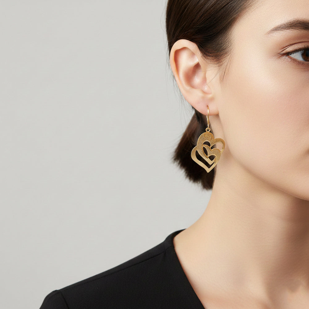 JewelMaze Set Of 6 Korean Style Anti Tarnish Earrings Combo