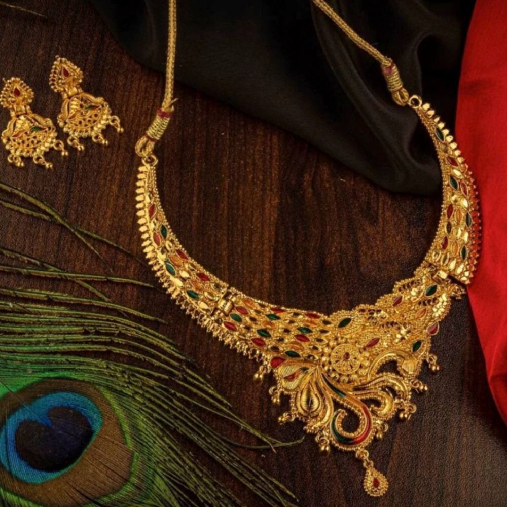 Jewelmaze Graceful Forming Look Jewelry Set for Special Occasions