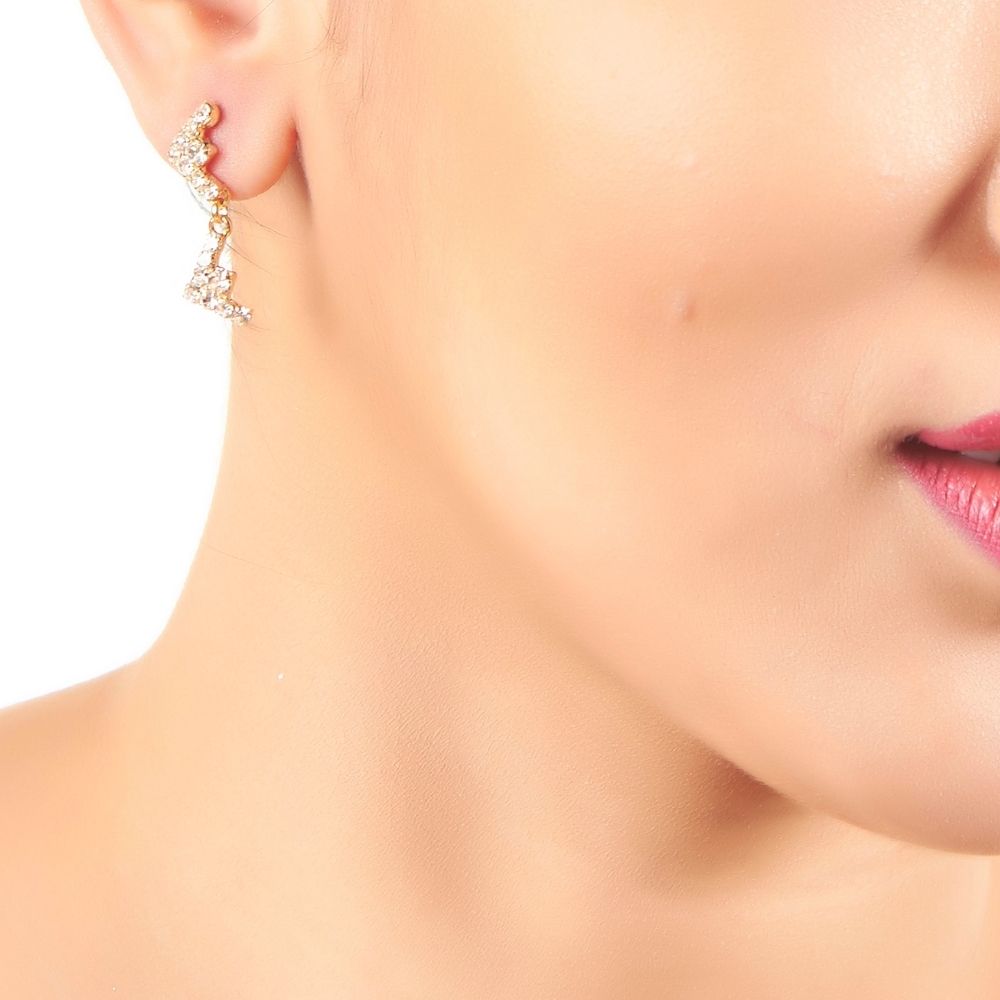 JewelMaze Elegant Austrian Stone Necklace Set