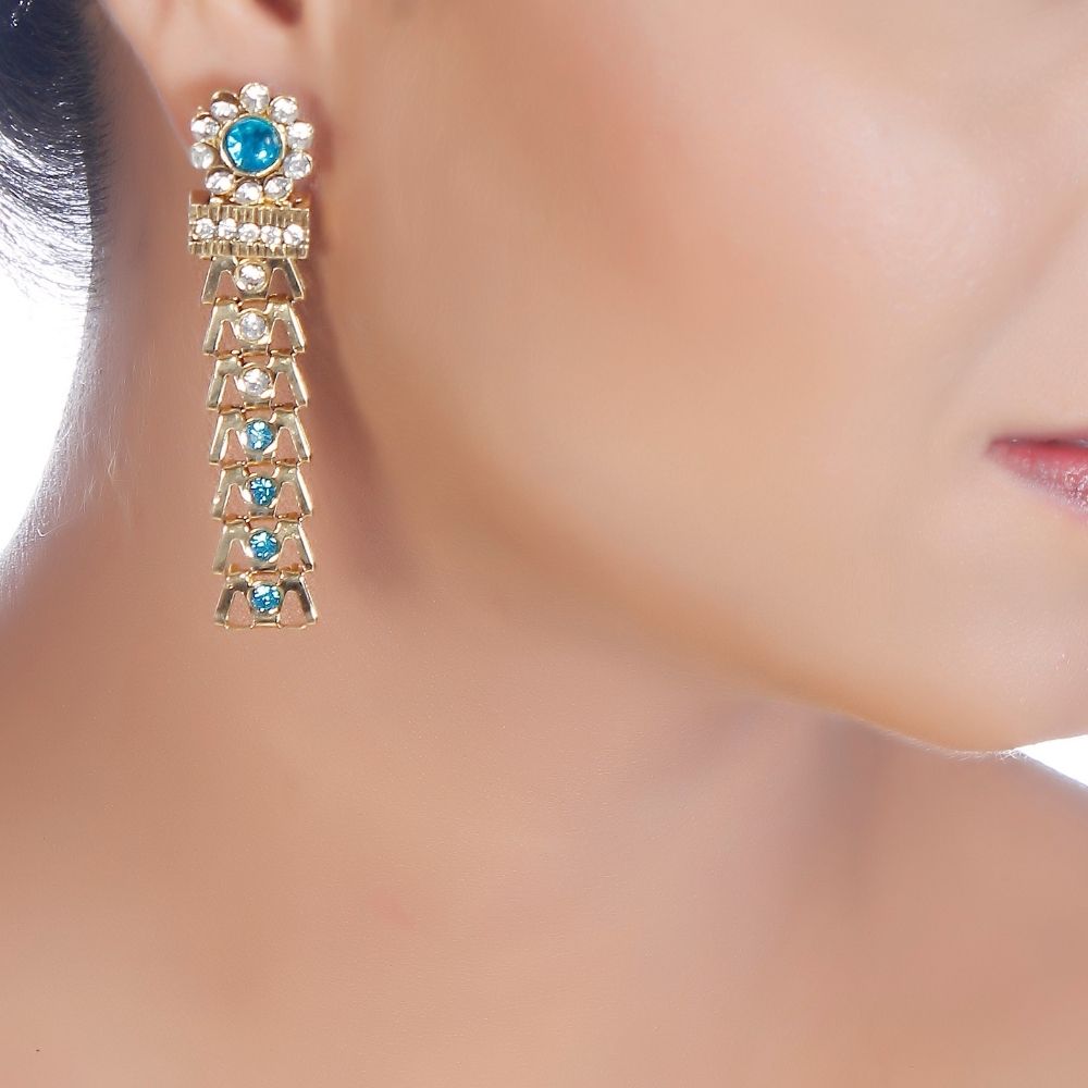 Jewelmaze Exclusive Austrian Stone Necklace Set Stylish Jewelry for Women