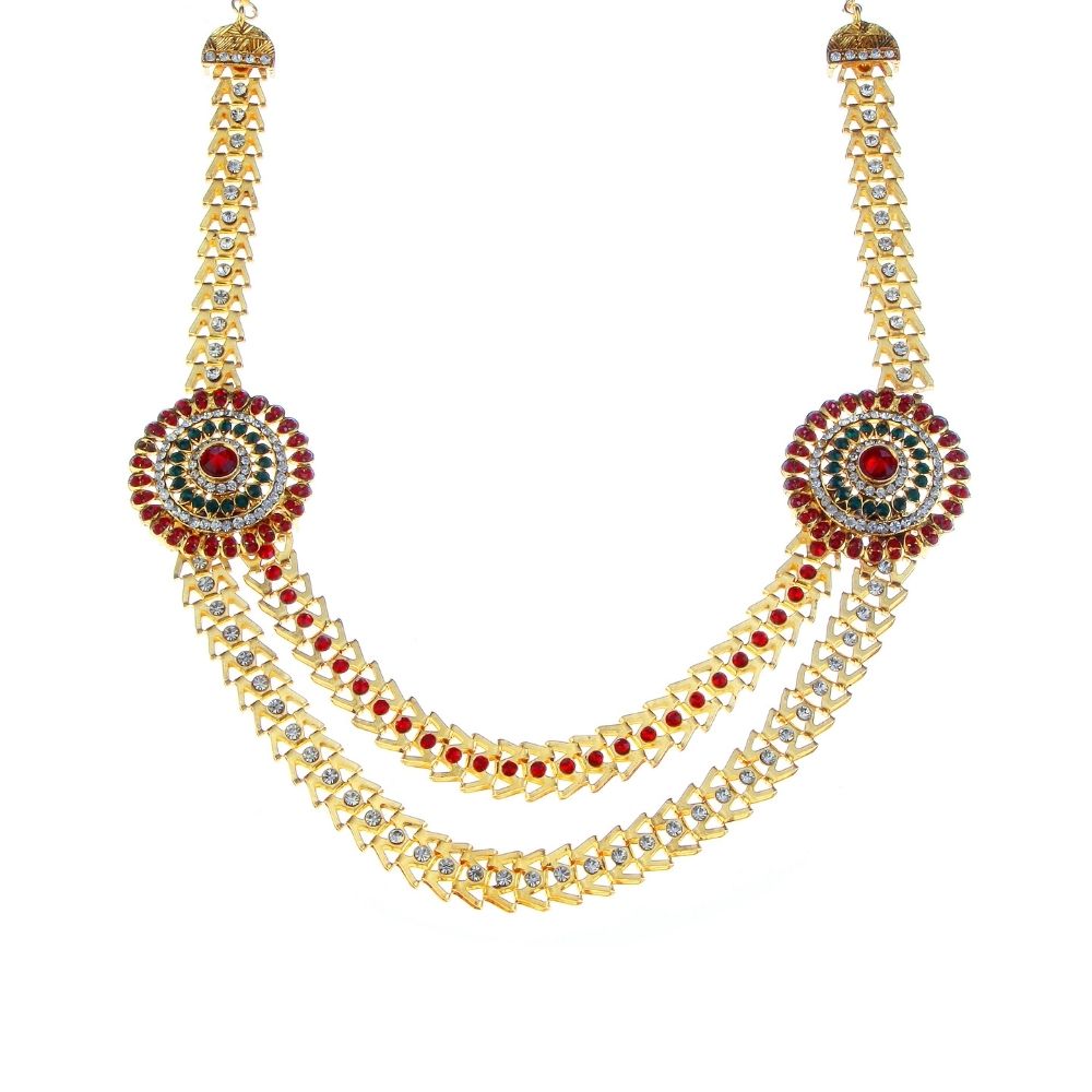 Jewelmaze Exclusive Austrian Stone Necklace Set Stylish Jewelry for Women