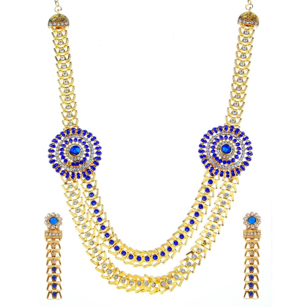 Jewelmaze Exclusive Austrian Stone Necklace Set Stylish Jewelry for Women