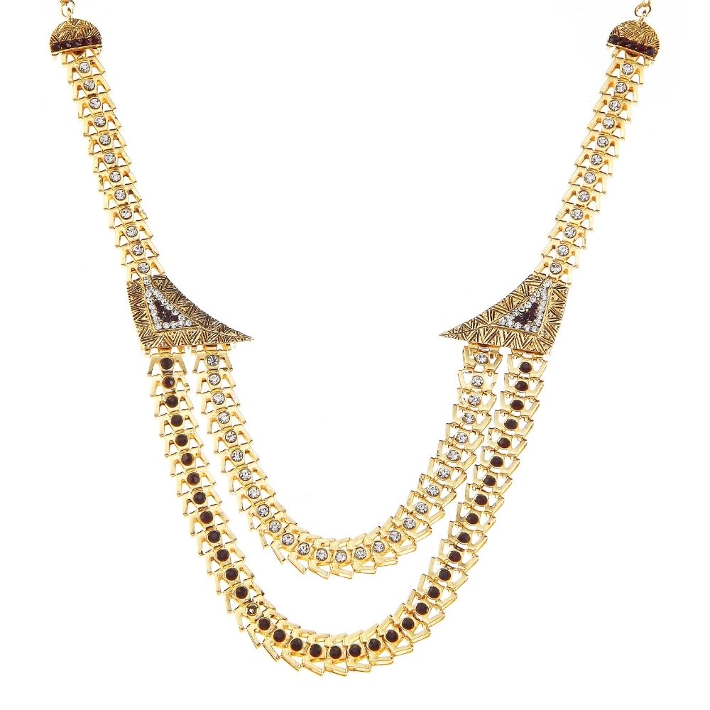 Jewelmaze Exclusive Austrian Stone Necklace Set Stylish Jewelry for Women