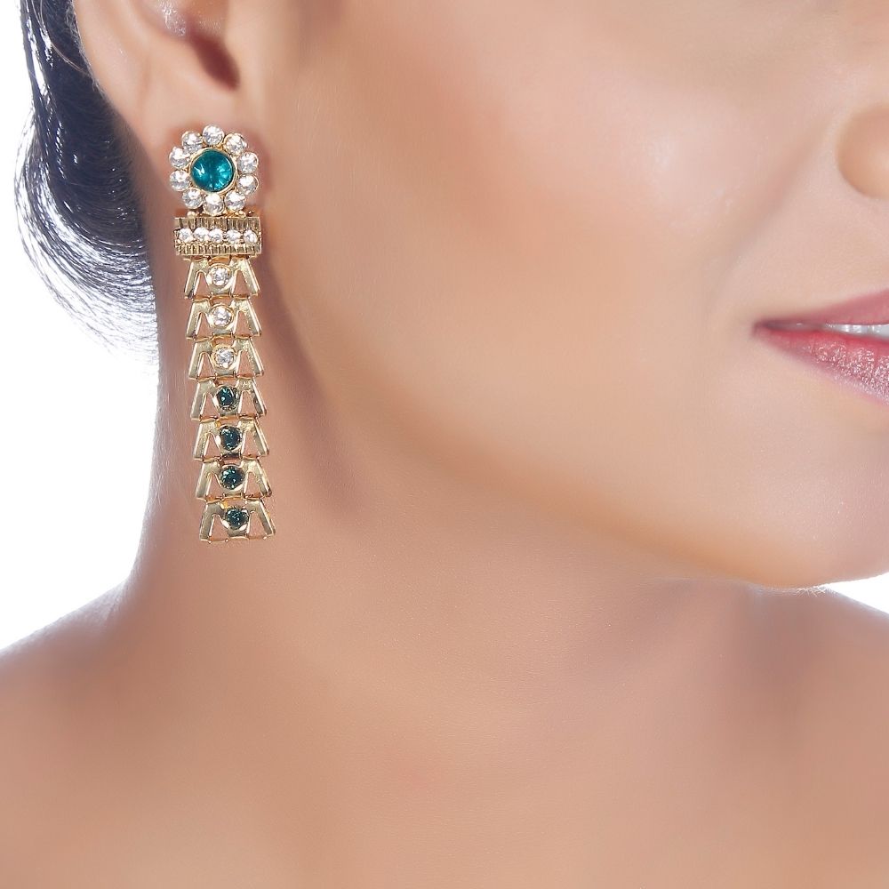 Jewelmaze Exclusive Austrian Stone Necklace Set Stylish Jewelry for Women