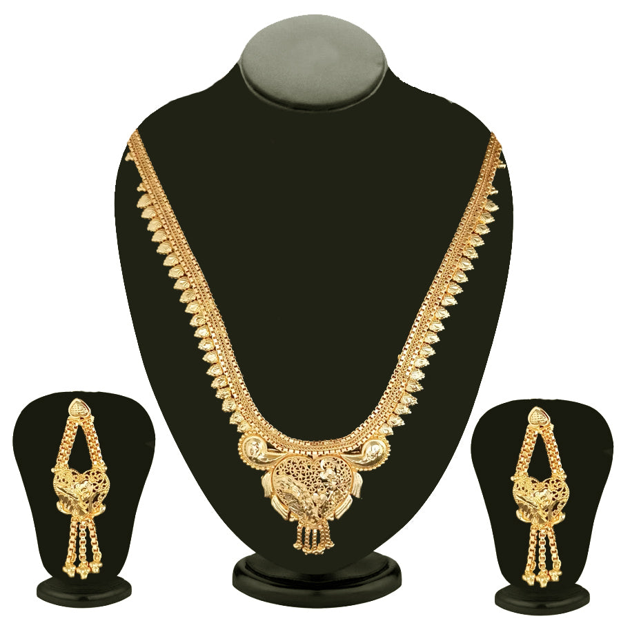 Jewelmaze Forming Look Traditional Necklace Set  Elegant Jewelry for Women (Assorted Design )