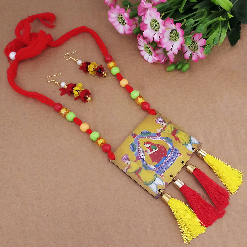 JewelMaze Handmade Threaded Jewelry Set for Women