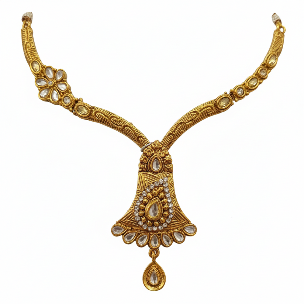 JewelMaze Sophisticated Austrian Crystal Necklace Set