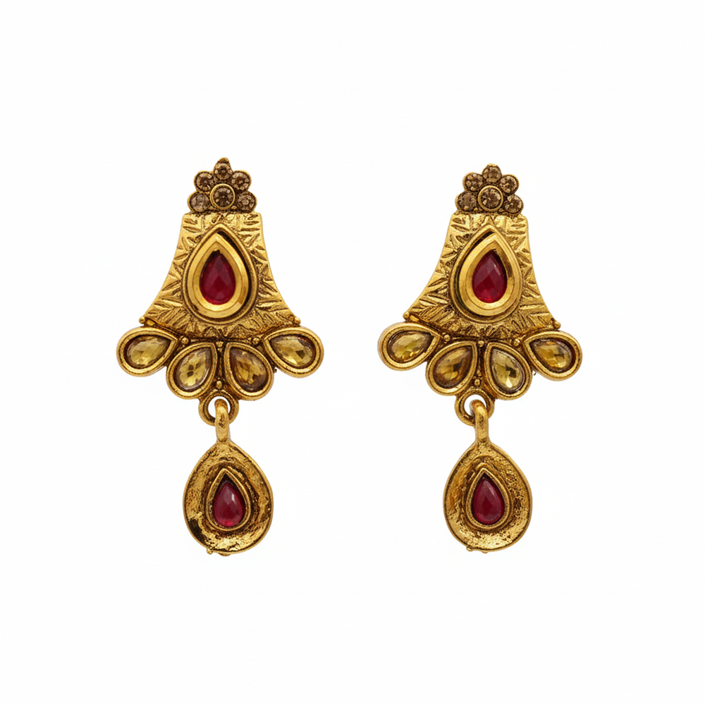 JewelMaze Traditional Austrian Crystal Necklace Set