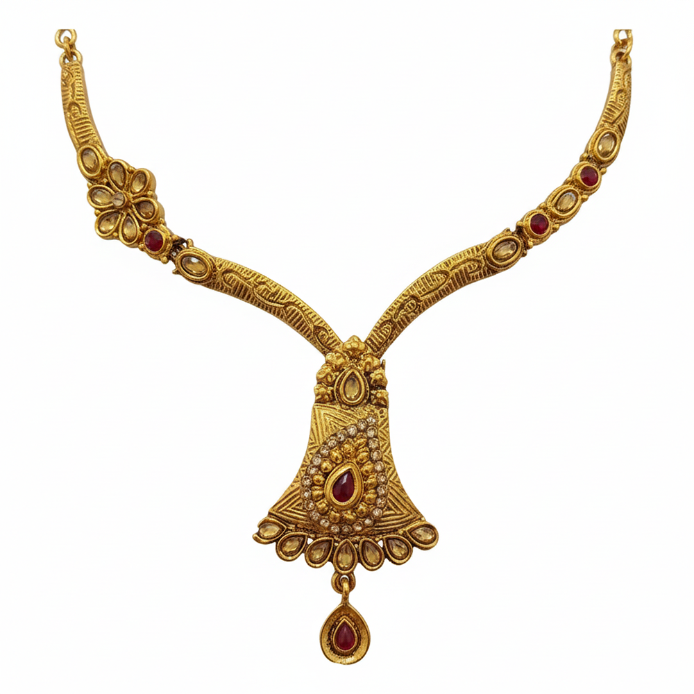 JewelMaze Traditional Austrian Crystal Necklace Set