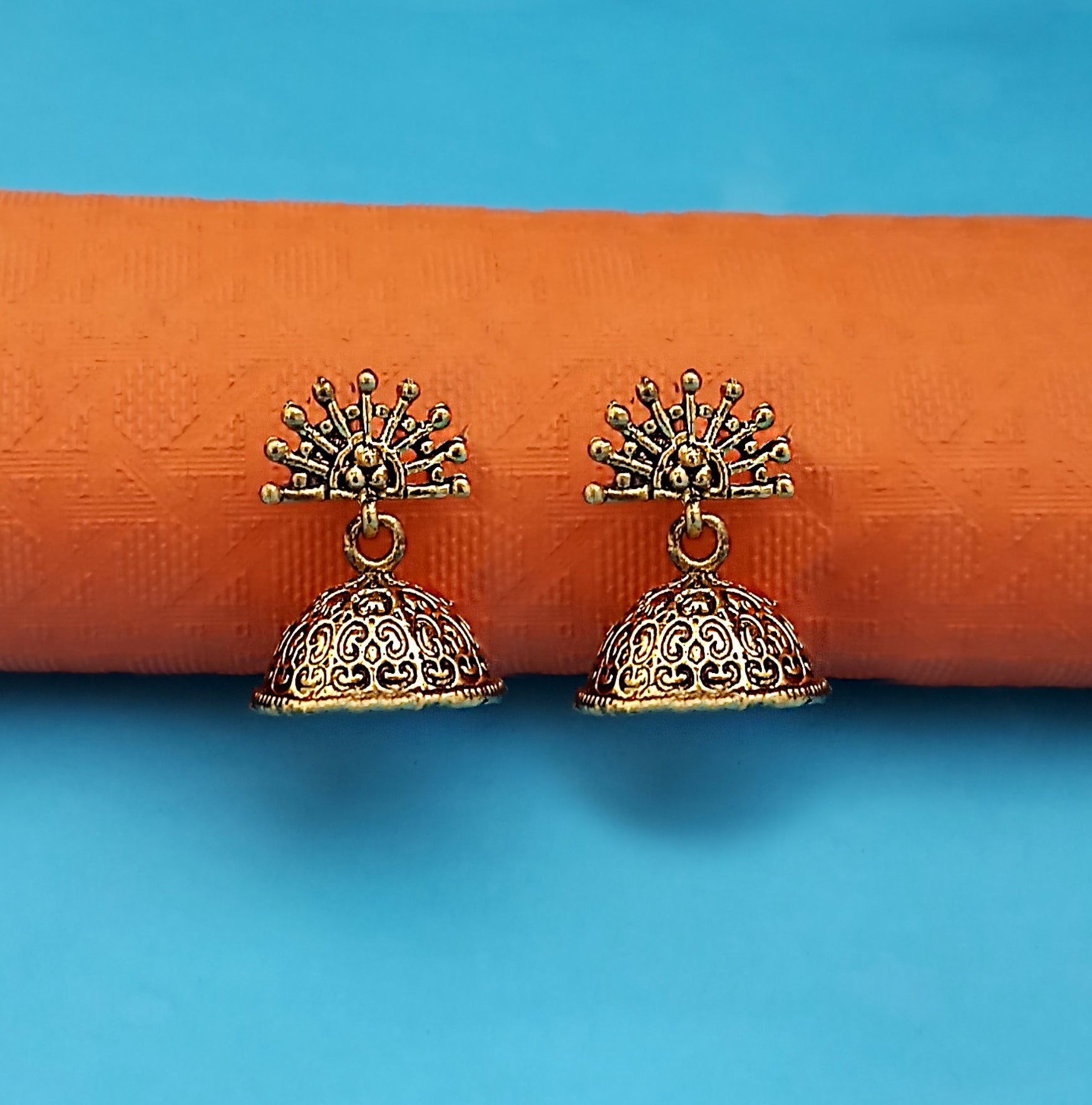 JewelMaze Oxidised Plated Stylish Earrings