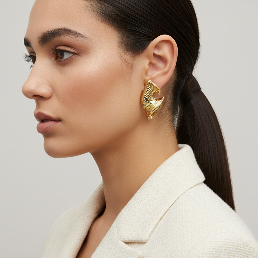 JewelMaze Trending Anti Tarnish Earrings