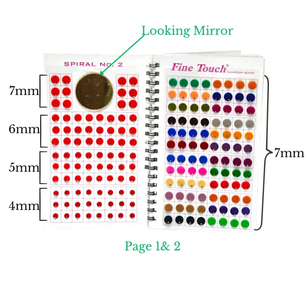 JewelMaze Multicolour Stone Bindis – Reusable Forehead Stickers for women and Girls