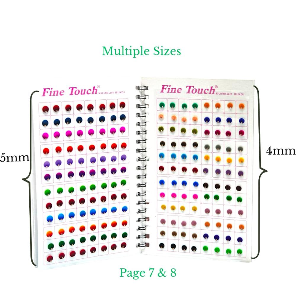 JewelMaze Multicolour Stone Bindis – Reusable Forehead Stickers for women and Girls
