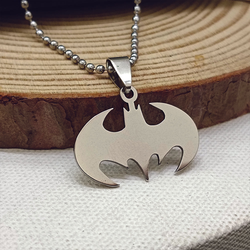 JewelMaze Batman Chain Pendant For Men