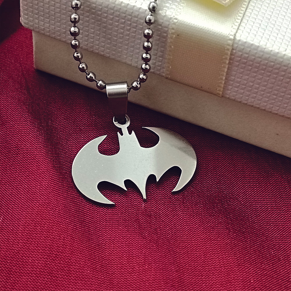 JewelMaze Batman Chain Pendant For Men