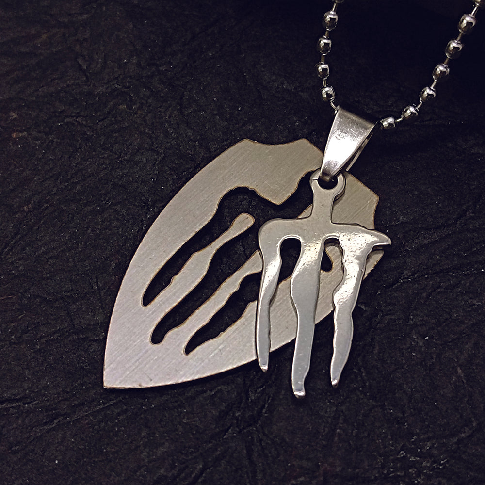 JewelMaze Monster Chain Pendant For Men