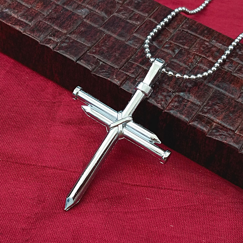 JewelMaze Cross Necklace for Men Women