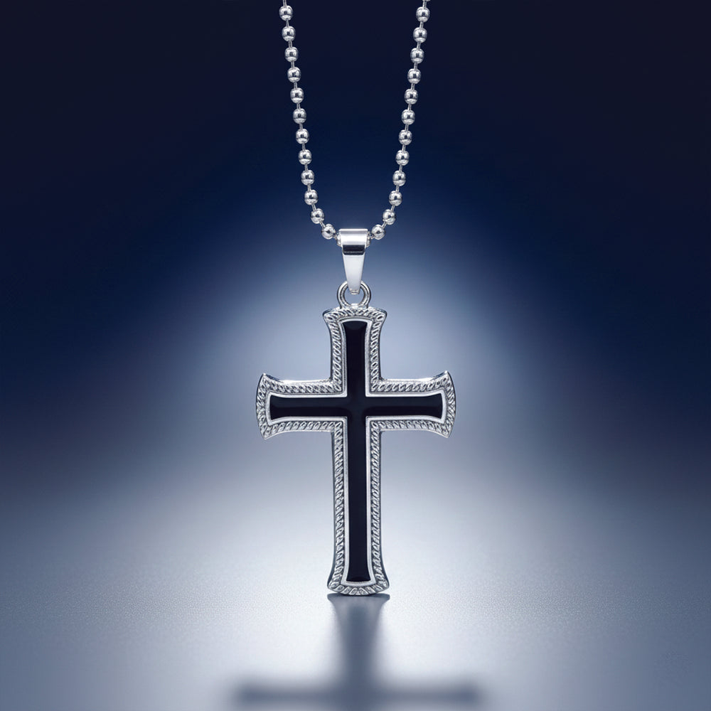 JewelMaze Religious Cross Pendant Chain  Daily Wear Spiritual Necklace