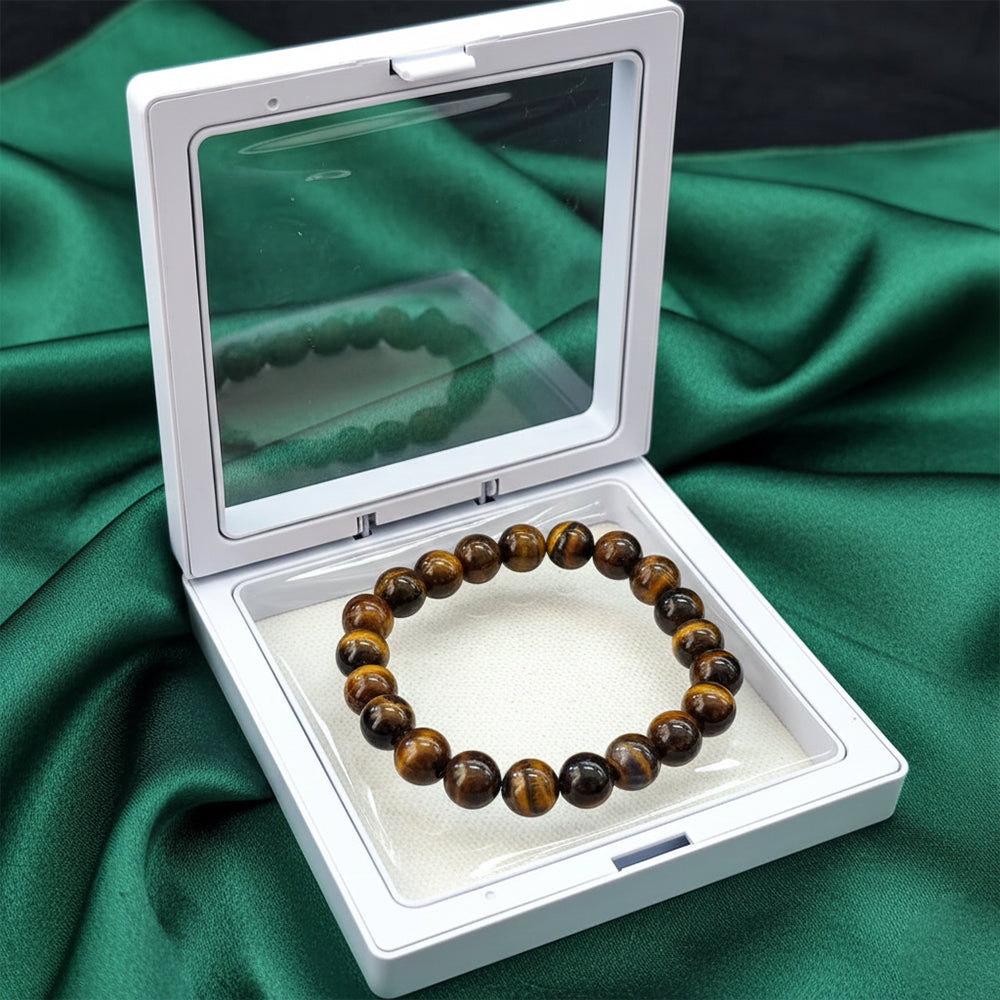 JewelMaze Tiger Eye Natural Stone Bracelet