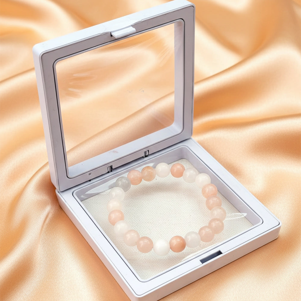 JewelMaze Pink Aventurine Natural Stone Bracelet