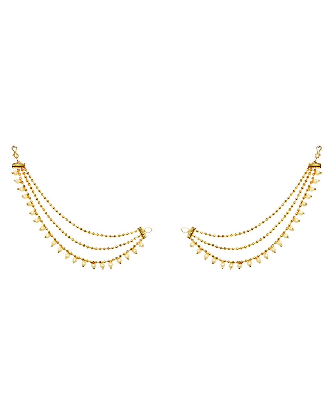 JewelMaze Traditional Multi-Layer Kaan Chain\Earchain