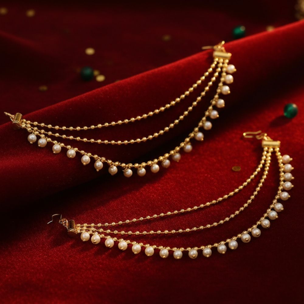 JewelMaze Traditional Multi-Layer Kaan Chain\Earchain