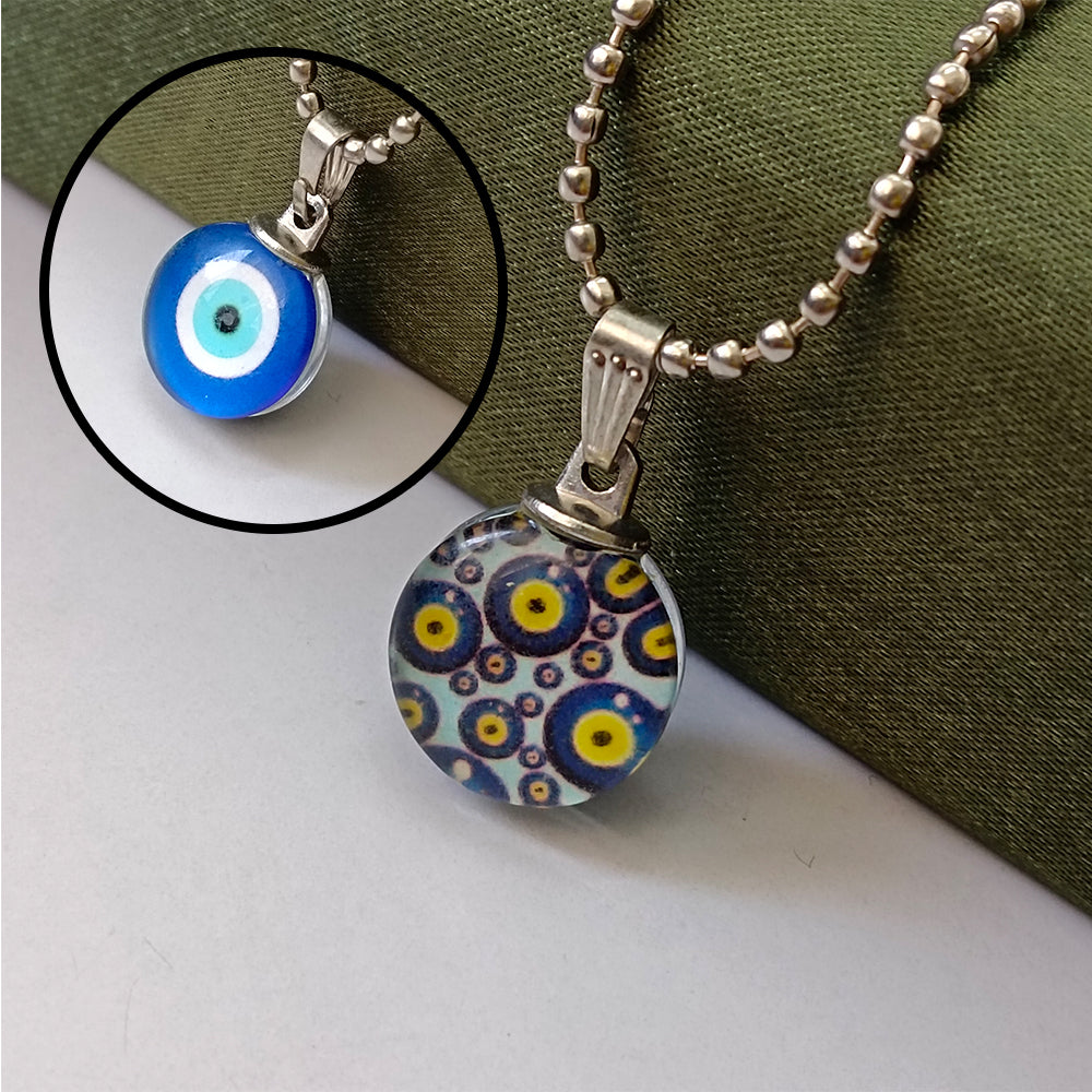 JewelMaze Evil Eye Chain Pendant