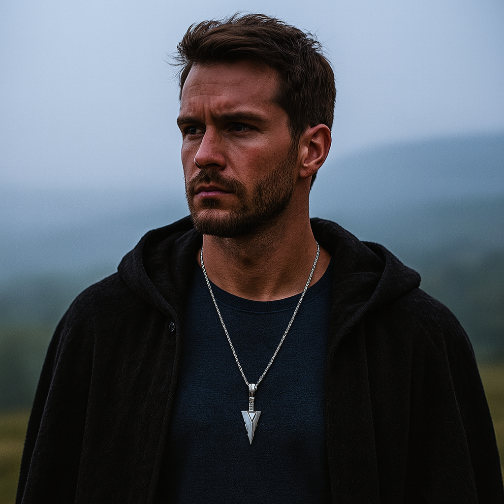 JewelMaze Beak design pendant chain for men