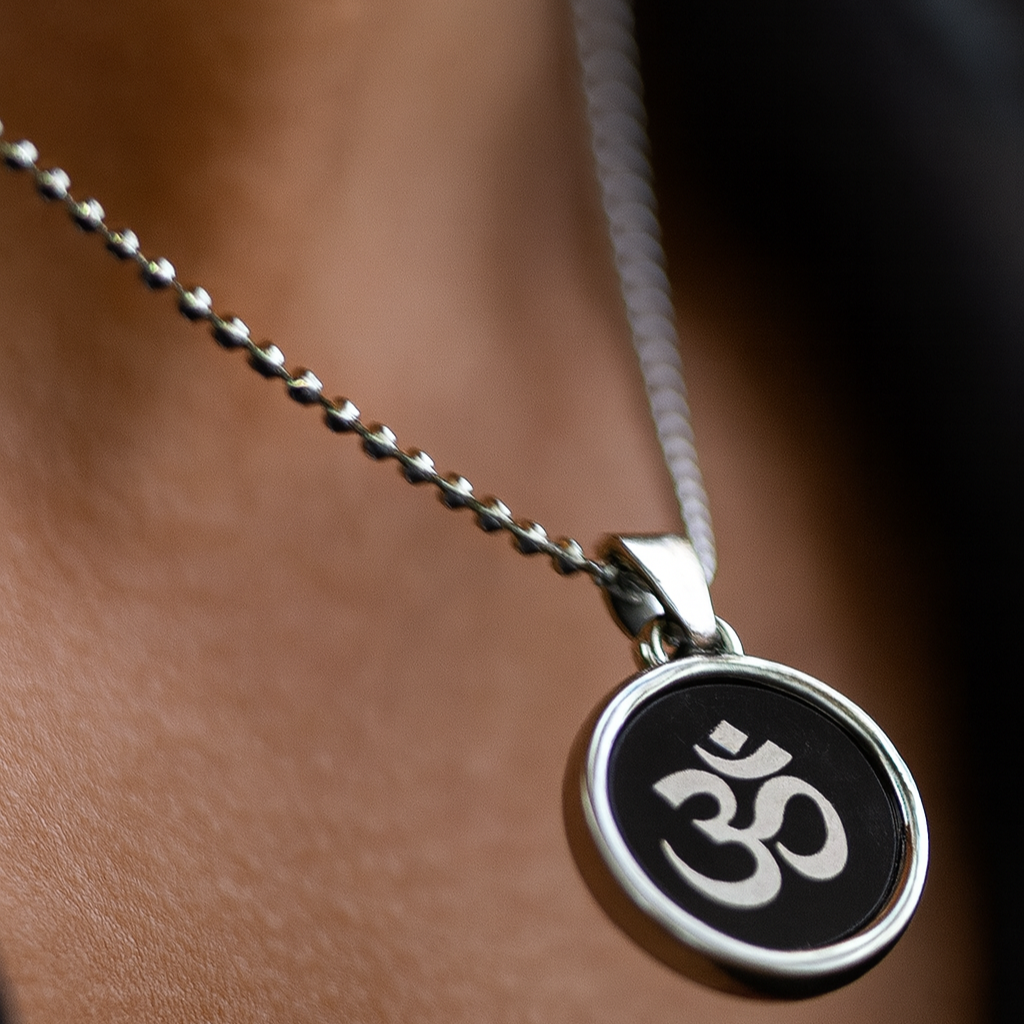 JewelMaze OM Chain Pendant For Men