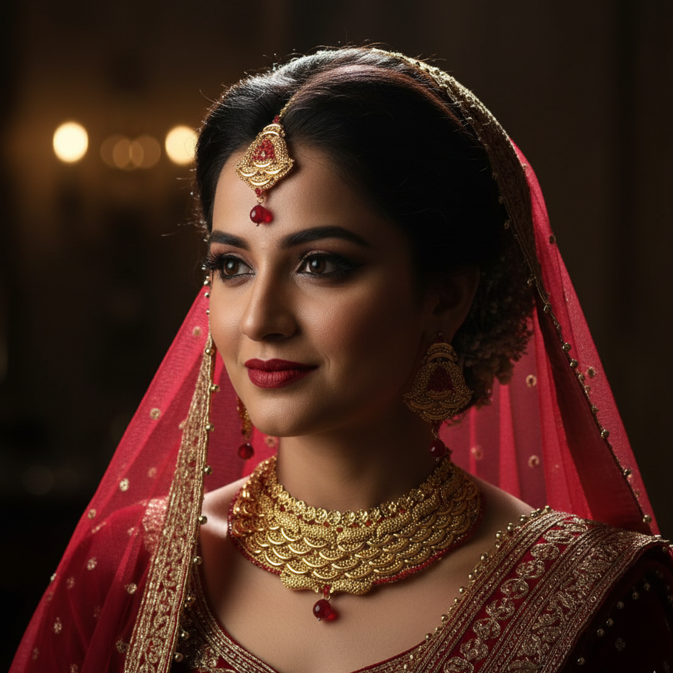 JewelMaze Designer Austrian Stone Choker Necklace Set For Wedding